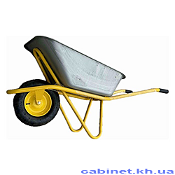 Тачка TOP садово-хозяйственная 90л 1 колесо нагрузка до 110кг