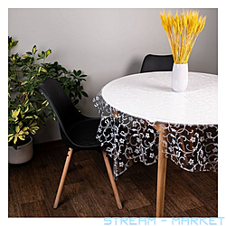 Клеенка для стола Dariana 1.35х30м силикон B436BTM