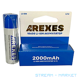  Arexes 18650 3.7v 2000mah