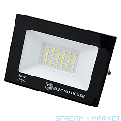 LED  Electro House EH-FDL-30W IP66 SMD2835 6500 ...