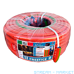 Шланг для полива Sanpol Престиж четырехслойный 34 бухта 50м оранжевый