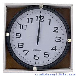 Часы настенные HH0353 плавный ход 23см ассорти