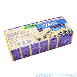 Губки кухонные Perfetto супер пена 7шт