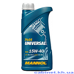   Mannol Universal 15W-40 1