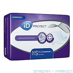  㳺 ID Protect   Underpads Plus 4060...