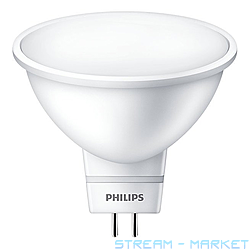  Philips LED spot 5-50W 120D 2700K 220V MR16 