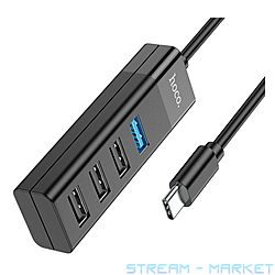  Hoco HB25 Easy mix 4in1 Type-C to USB3.0  USB2.03 