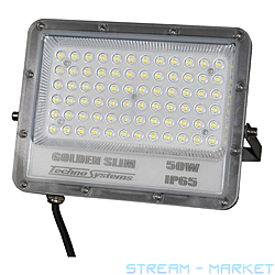  LED Techno Systems 50W GOLDEN Slim 220V 5500Lm 4000K...