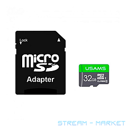   Usams 32G  Adapter MicroSD Class 10