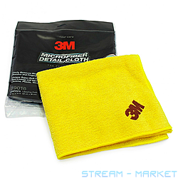   3 39016 Microfiber Detail Cloth Clip 360360