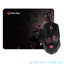   Meetion MT-CO10 Mouse And Mouse Pad Combo 