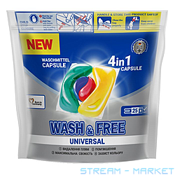    Wash and Free Universal 4-  25