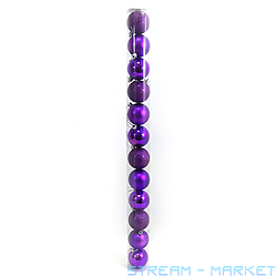 Набор новогодних пластиковых шаров Holiday 0918-6-12 d 6см 12шт...