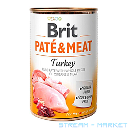       Brit Pate Meat Dog 400