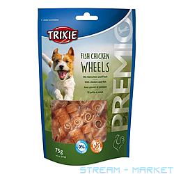    Trixie Premio Fish Chicken Wheels    ...