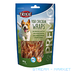    Trixie Premio Fish Chicken Wraps    ...