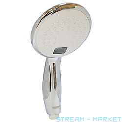 Лейка для душа Zegor WKY-6302 с переключателем светодиодная индикация t...