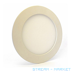 Светильник Down Light LED алюминиевый корпус 9W круг 4000К врезной