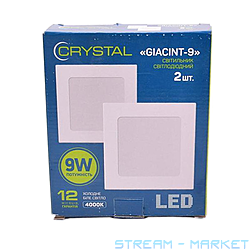  TM Crystal LED GIACINT-9W DNL-007   150150  4000...