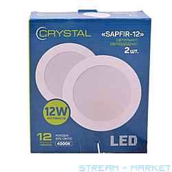 TM Crystal LED GIACINT-12W DNL-008   170170  4000...