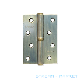 Петля сталева Apecs 100х62-B-Steel-AB-L