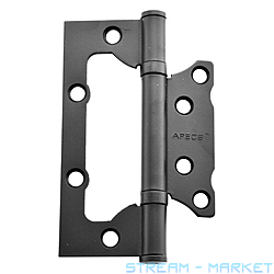 Петля накладна Apecs 100х75х2.5-B2-V2-Steel-BLM UA