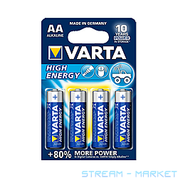  Varta High Energy  AA LR06 16 