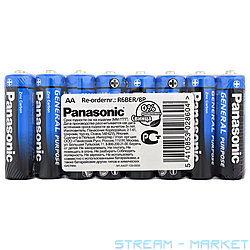   Panasonic AA R6BE 1.5V 8 
