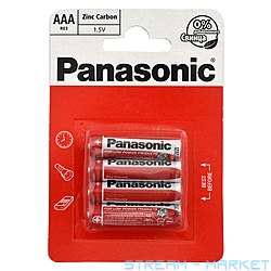   Panasonic AAA R03RZ 4BP 1.5V 4 