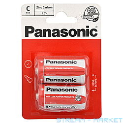   Panasonic C-R14RZ2BP 1.5V 2 