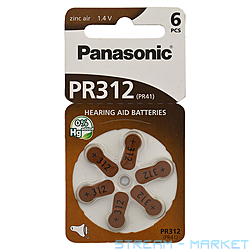   Panasonic ZA PR-312 41 6LB 1.4V    6...