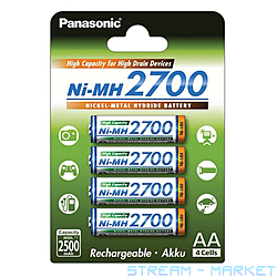  Panasonic AA HR6 2700 mAh 2 