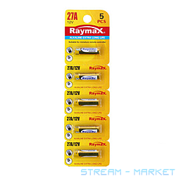  Raymax A27 Alkaline 12 V   5 