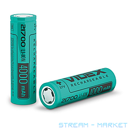  Videx Li-ion 21700 4000mAh 3.7V  