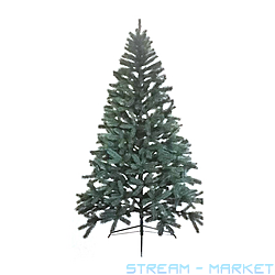 Ель ЛИТАЯ искусственная БУКОВЕЛЬСКАЯ 2.3м зеленая в коробке №8