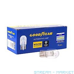    Goodyear W21 5W 12V 21 5W W3x16q ...