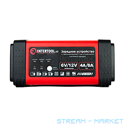 Зарядное Intertool AT-3018 6-12В 230В 48А LED индикация