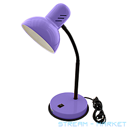 Светильник настольный Сирень фиолетовый E27