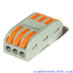 Клема сполучна ТМ МАРО РСТ-223 WG3 плюс WG3 дроти