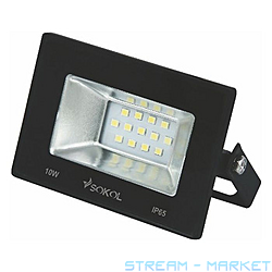  Sokol LED-SLT 10W IP65  6500 750lm