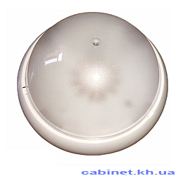 Світильник Round-1 пластиковий круглий матовий 40W E27 кераміка IP20...