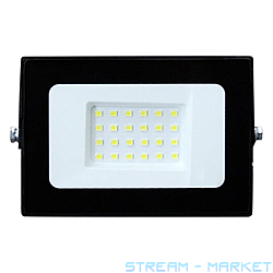 Светодиодный прожектор Sokol LED-SLT-20 W 220 V 6500 К IP65 Slim 1500lm холодный с датчиком...