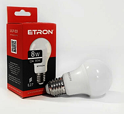   Etron 1-ELP-010 A55 8W 4200K E27