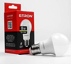   Etron 1-ELP-009 A55 8W 3000K E27