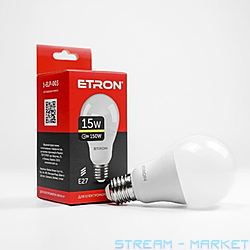   Etron 1-ELP-003 A65 15W 3000K E27