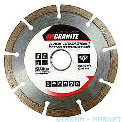   Granite 9-00-125 Segmented 125