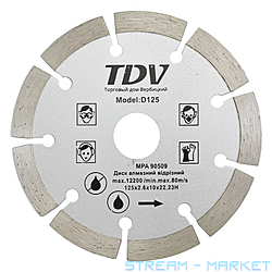   Segment TDV 180x2.8x10