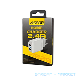    Aspor 829 5V2.4A 2USB 