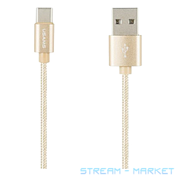 Usams US-SJ030 Braided Wire Cable-U-Knit Series USB Type-C 2A 1...
