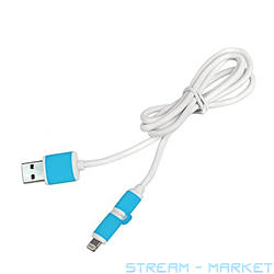  Pulso USB-Micro USBLightning  1 blue